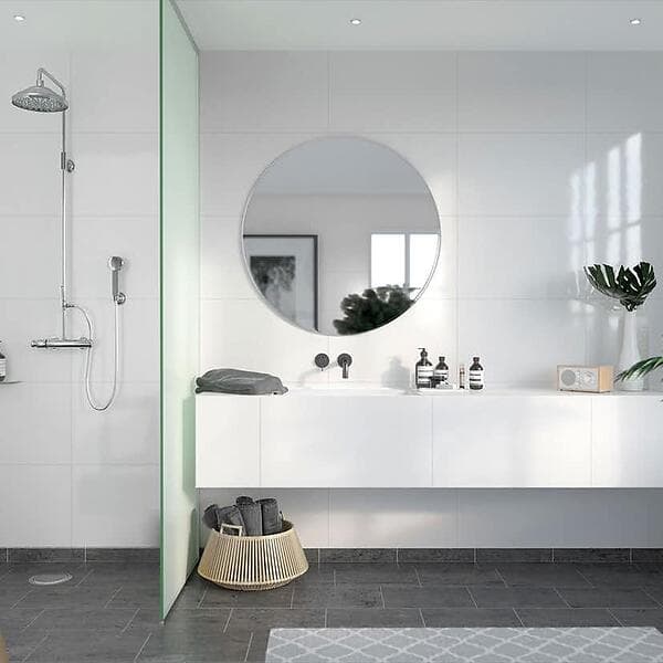 Fibo Våtrumsskiva Athen White 5091-M6040 HG 62x240cm