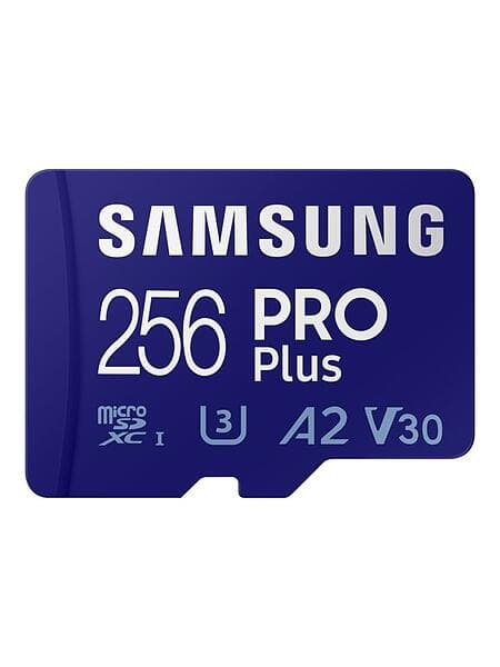 Samsung Pro Plus 2021 microSDXC Class 10 UHS-I U3 V30 A2 256GB