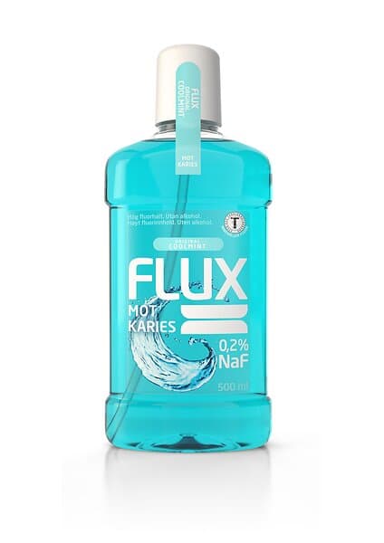 FLUX Teeth Original Coolmint Munskölj 500ml