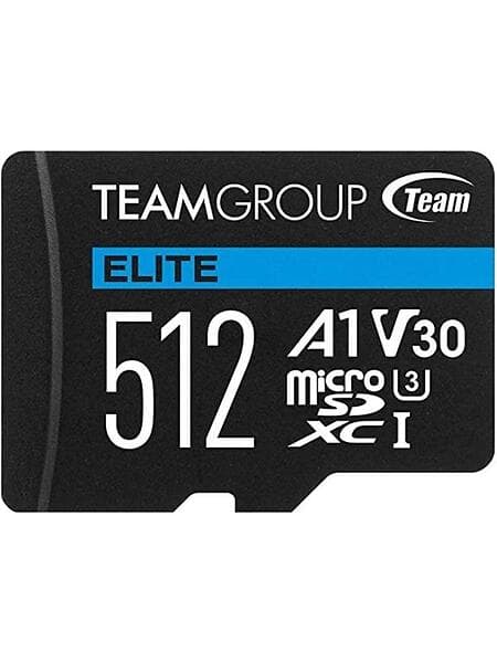 Team Group Elite microSDXC Class 10 UHS-I U3 V30 A1 512GB