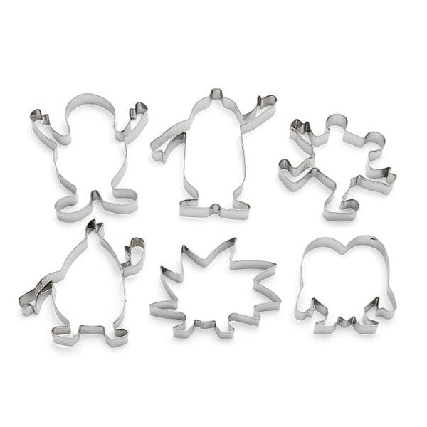 Babblarna Pepparkaksformar 6-pack
