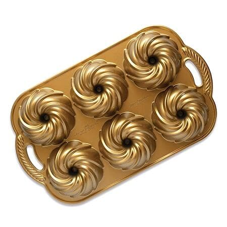 Nordic Ware Swirl Muffinsplåt 6st
