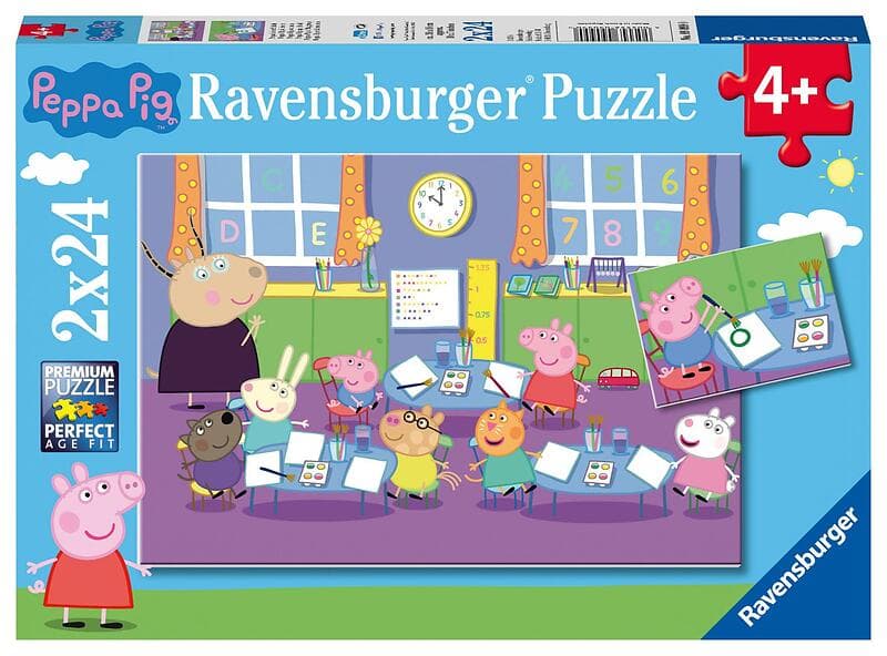 Ravensburger Pussel Greta Gris 2x24 Bitar
