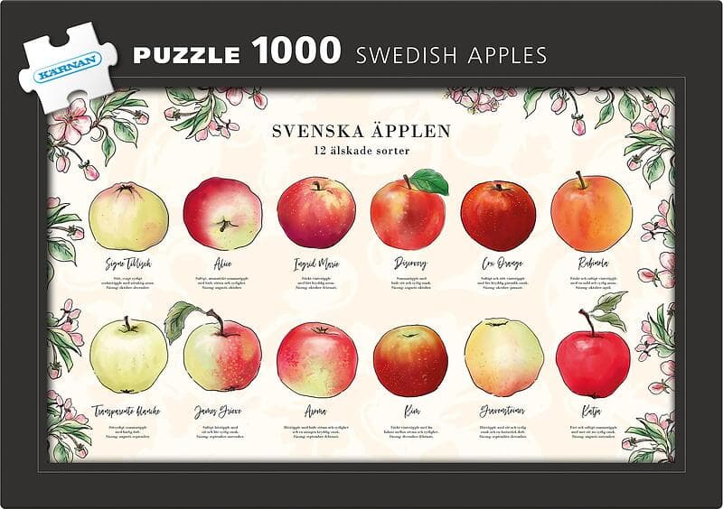 Kärnan Svenska Äpplen Pussel 1000 Bitar