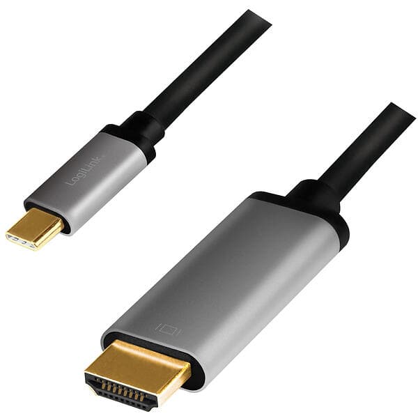 LogiLink 4K@60Hz USB C - HDMI 1,8m