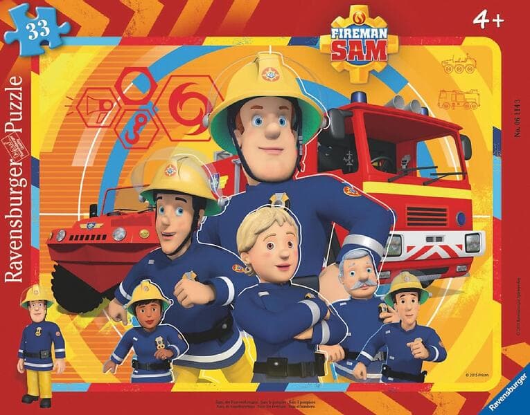 Ravensburger Pussel Fireman Sam 33 Bitar