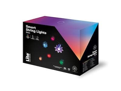Lite Bulb Moments Smart Light Chain Stars 50L (10m)