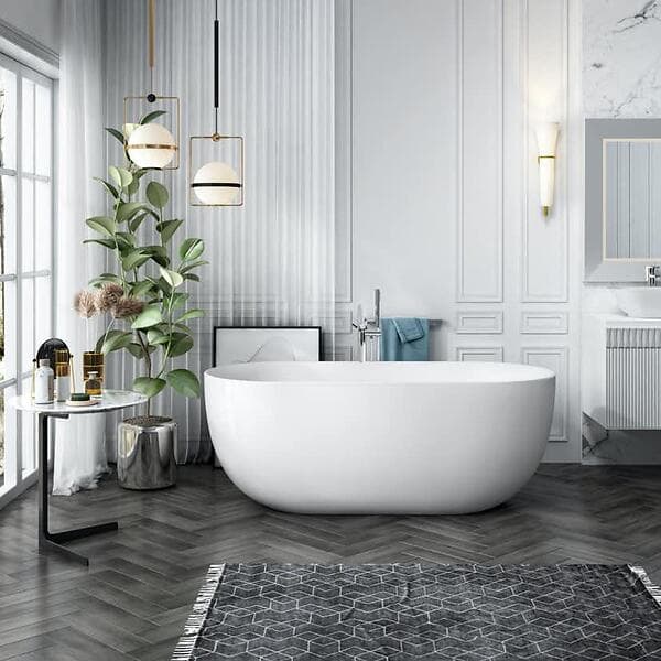 Bathlife Badkar Soft 160x75 (Vit)