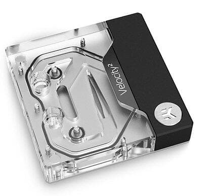 EK Waterblocks EK-Quantum Velocity 2 D-RGB - Nickel + Plexi