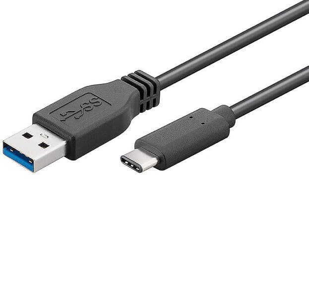 MicroConnect 3A USB A - USB C 3.1 0,5m