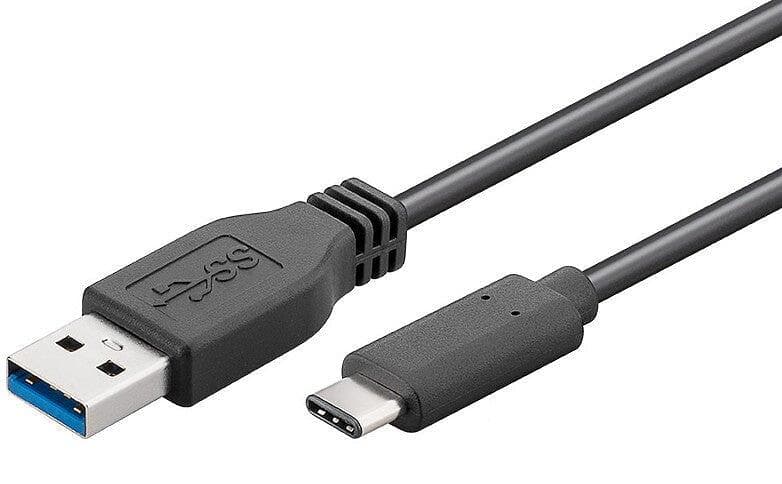 MicroConnect 3A USB A - USB C 3.1 0,25m
