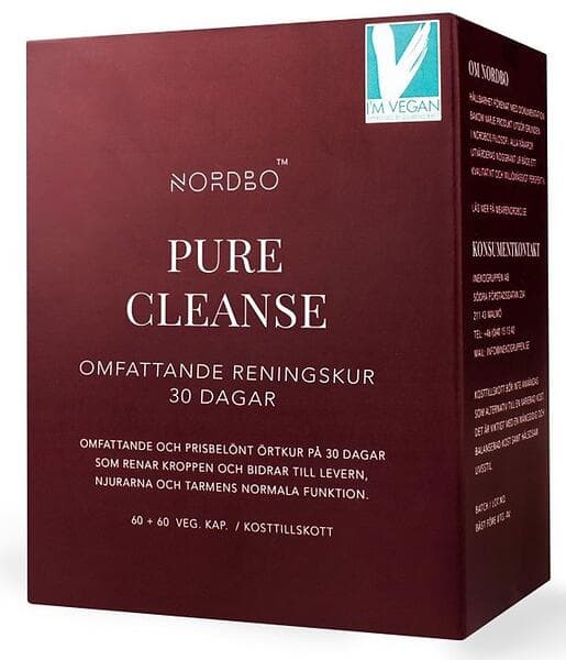 Nordbo Pure Cleanse 120 Kapslar