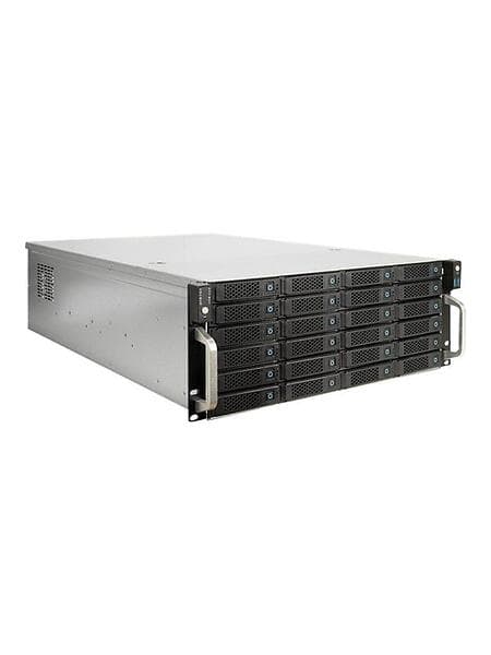 Inter-Tech IPC 4U-4724 (Silver/Svart)