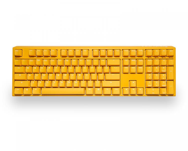 Ducky DKON2108ST One 3 Yellow RGB Cherry MX Silver (Nordisk)