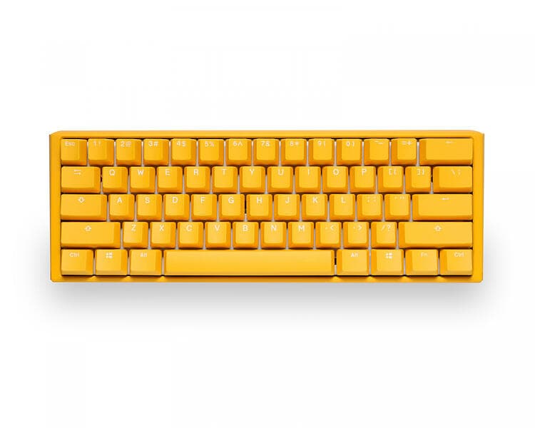 Ducky DKON2161ST One 3 Mini Yellow RGB Cherry MX Silver (Nordisk)