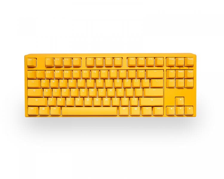 Ducky DKON2187ST One 3 TKL Yellow RGB Cherry MX Silver (Nordisk)