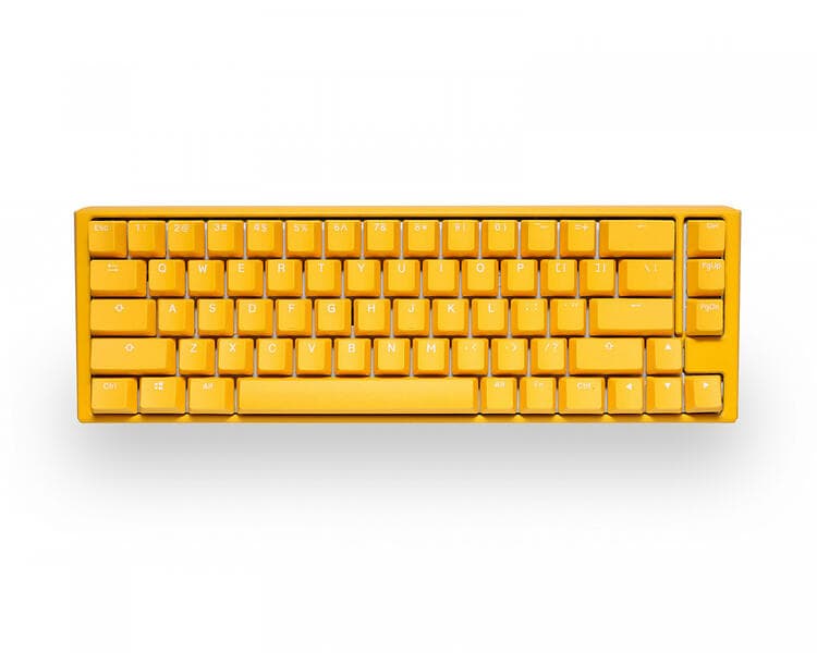 Ducky DKON2167ST One 3 SF Yellow RGB Cherry MX Silver (Nordisk)