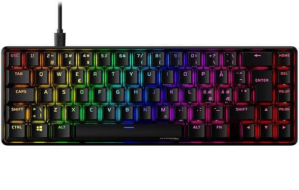 HyperX Alloy Origins 65 HyperX Red (Nordisk)