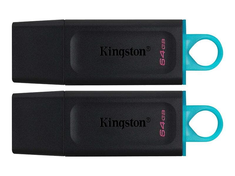 Kingston USB 3.2 Gen 1 DataTraveler Exodia 64GB (2-pack)