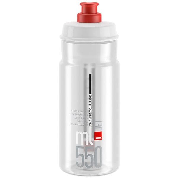 Elite Jet Clear Sport Bottle 550ml