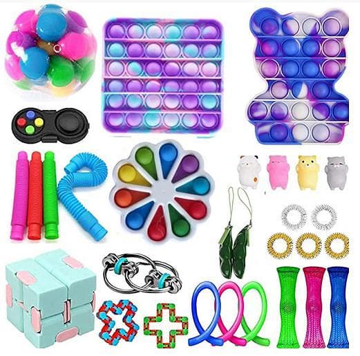 Pop It Fidget Toys Pro Set 54 Pack