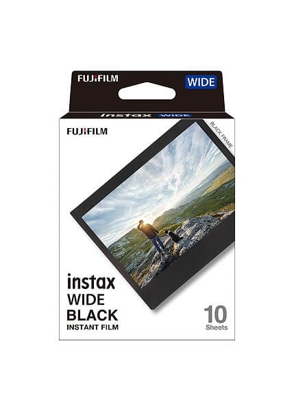 Fujifilm Instax Wide Film Black 10-pack