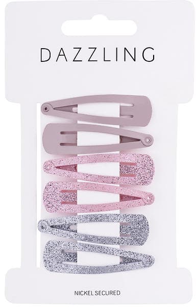 Dazzling Hårspänne 6-pack