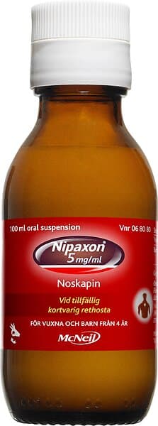 Nipaxon Flytande 5mg/ml 100ml