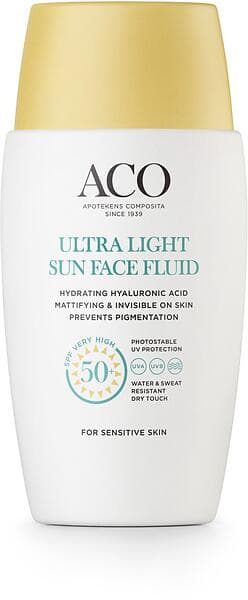 ACO Sun Ultra Light Face Fluid SPF50+ 40ml