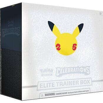 Pokémon TCG Sword & Shield Celebrations 25th Anniversary Elite Trainer Box