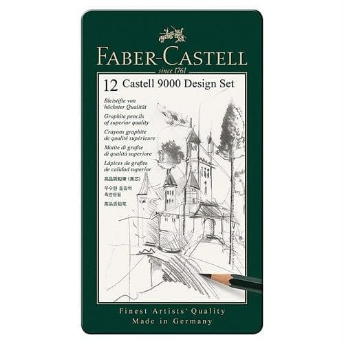 Faber-Castell Castell 9000 Art Set Blyertspennor 12-pack