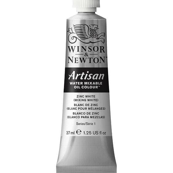 Winsor & Newton Artisan Water Mixable Oljefärg Zinc White (Mixing White) 748 37ml