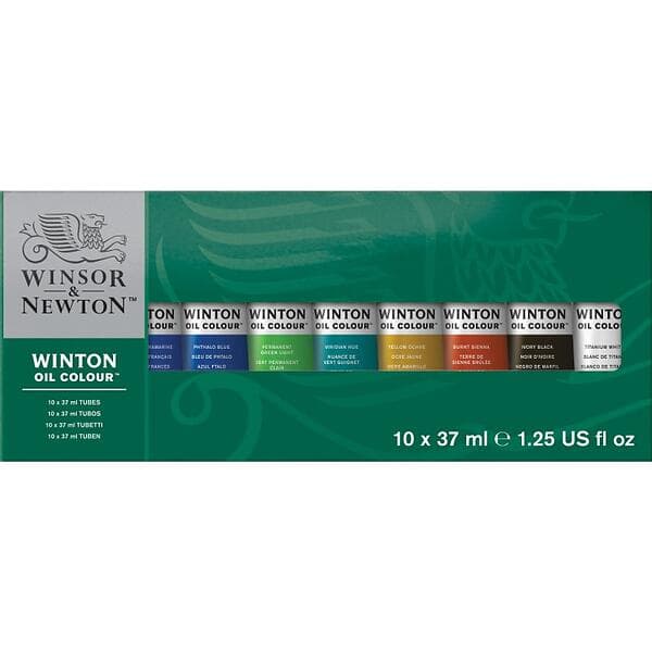 Winsor & Newton Winton Oljefärg Tube Set 10x37ml