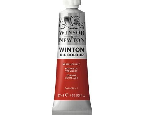 Winsor & Newton Winton Oljefärg Vermilion Hue 682 37ml