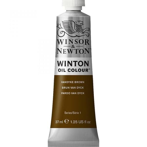 Winsor & Newton Winton Oljefärg Vandyke Brown 676 200ml