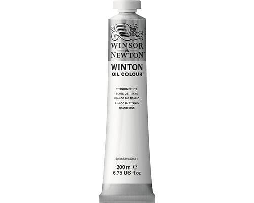 Winsor & Newton Winton Oljefärg Titanium White 644 200ml