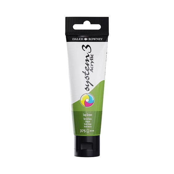 Daler-Rowney System3 Akrylfärg Sap Green 375 59ml
