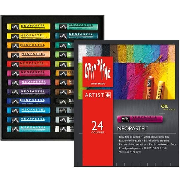 Caran d'Ache Neopastel Oljepastell Kritor 24st