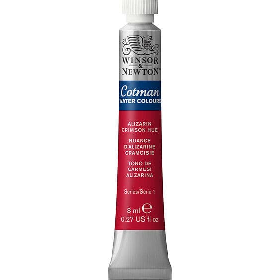 Winsor & Newton Cotman Akvarellfärg Alizarin Crimson Hue 3 8ml