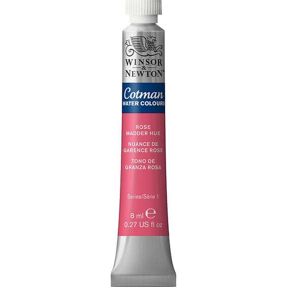 Winsor & Newton Cotman Akvarellfärg Rose Madder Hue 580 8ml