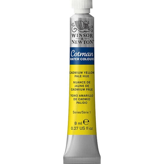 Winsor & Newton Cotman Akvarellfärg Cadmium Yellow Pale Hue 119 8ml