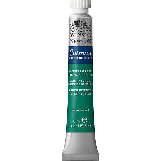 Winsor & Newton Cotman Akvarellfärg Intense Green (Phthalo Green) 329 8ml