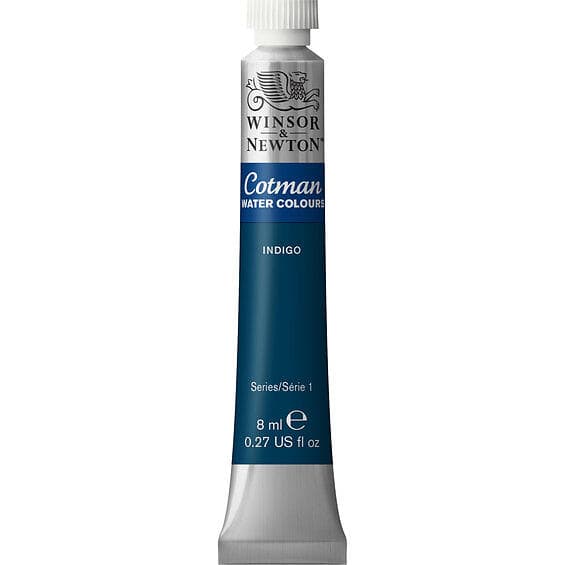 Winsor & Newton Cotman Akvarellfärg Indigo 322 8ml