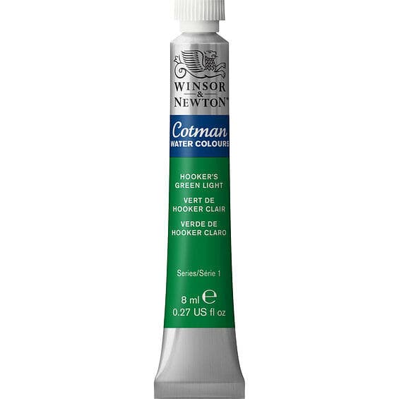 Winsor & Newton Cotman Akvarellfärg Hooker's Green Light 314 8ml
