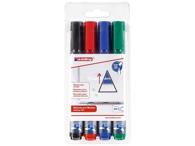 Edding 363 Whiteboardpennor 4-pack