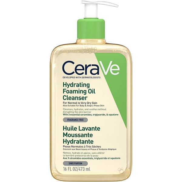 CeraVe Hydrating Foaming Oil Cleanser 473ml