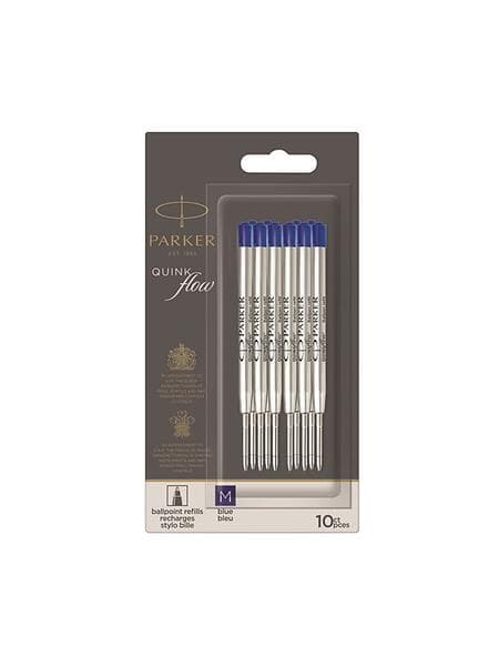 Parker Kulpatron Quinkflow M (Blå) 10st