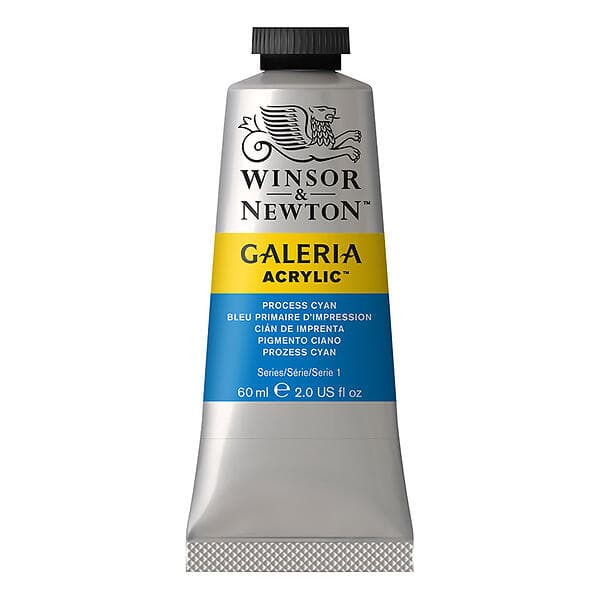Winsor & Newton Galeria Akrylfärg Process Cyan 535 60ml