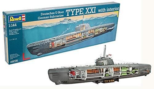 Revell Uboat XII Type Interiör 1:144