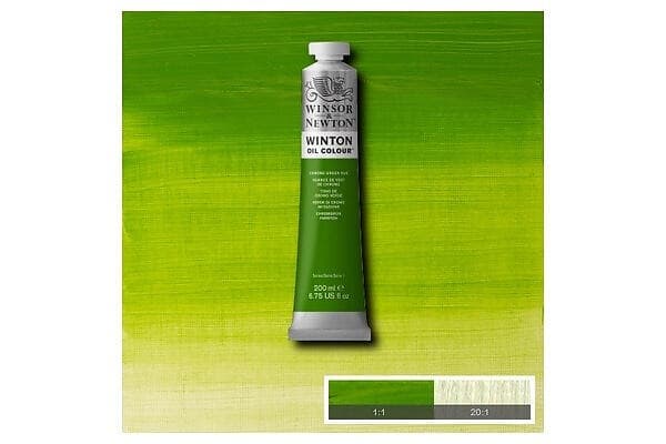 Winsor & Newton Winton Oljefärg Chrome Green Hue 145 200ml